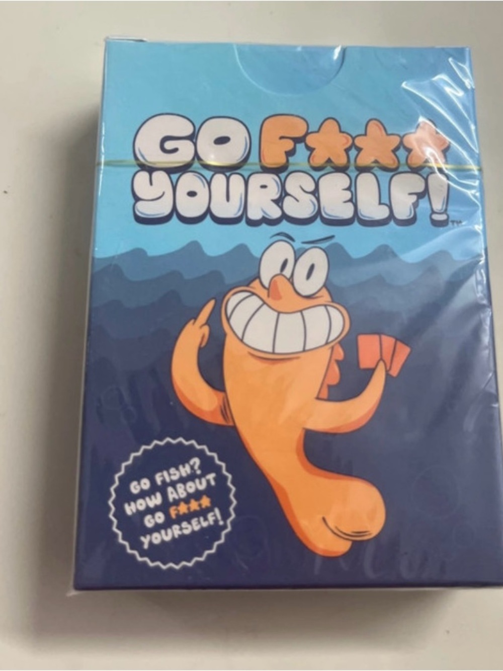 Orange Fish Card Game - Novelty Pets Fish Deck